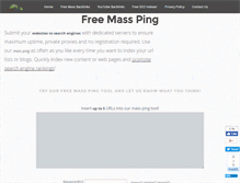 Tablet Screenshot of masspings.com